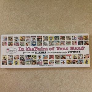In the balm of your hand palette